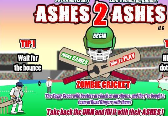 ashes 2 ashes zombie cricket game online free to play